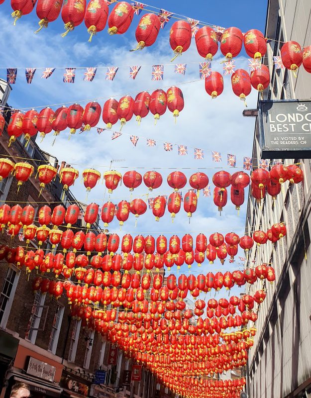 Soho lanterns - London Emma Beale